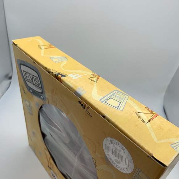 Vintage Vandor Elvis Presley Retro Black/White 8" Wall Clock Open Box NEW! - Picture 16 of 16